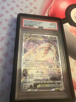 Pokemon deoxys vstar PSA 10