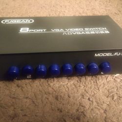 8 Port VGA Video Switch Box Switcher PC Computer