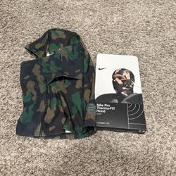 Green Camo Nike Ski Mask
