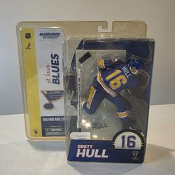 McFarlane SERIES 9 BRETT HULL SECRET CHASE Variant NHL ST LOUIS BLUES 16 VHTF