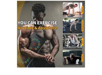 UPREIGN Multi-Functional Push-Up Plate. Portable and Foldable Push-up Board with Handle for Muscle Building and Strength Training