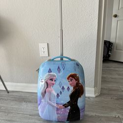 Kids Frozen Elsa Suitcase New Never Used