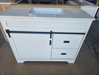 42inch bathroom vanity with marble top