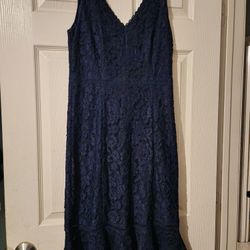 Dark Blue Dress