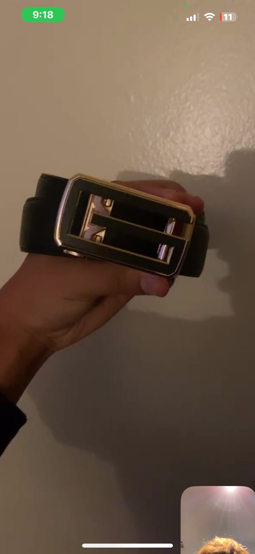gucci squre belt gold