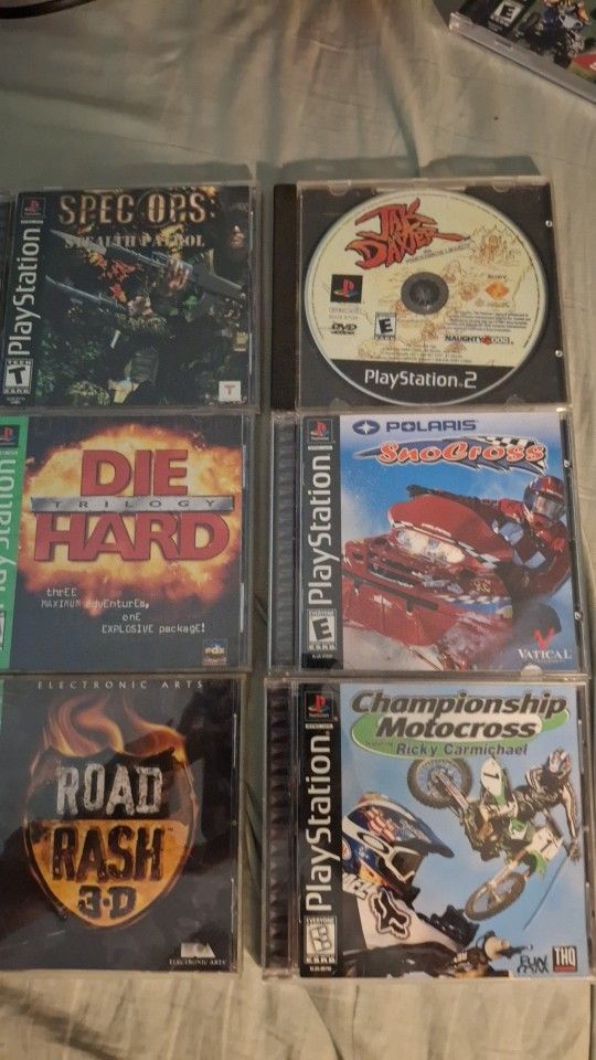 Sony PlayStation 1 Game Lot 