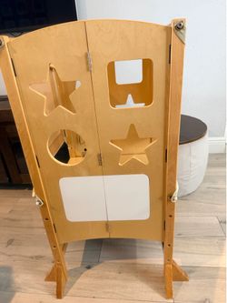 Toddler foldable tower