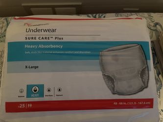 Disposable Underwear XL (10). 2XL (1) $5 A Pack