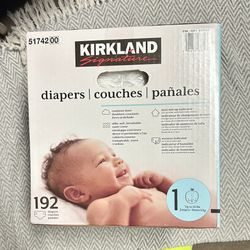 Kirkland - 192 Diapers - Size 1