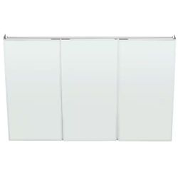 Glacier Bay30.4 in. W x 30.2 in. H Rectangular Cabinet with Mirror in White with Adjust al