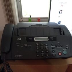 Hewlett-Packardfax Machine With Phone