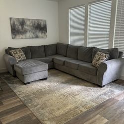 Gray Sectional  