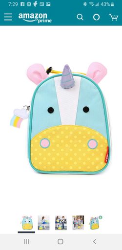 New unicorn lunch pail bag