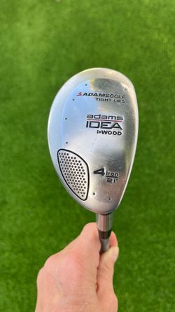Adams Tight Lies Idea iWood 4Iron 21° Hybrid RH 40" R-Flex