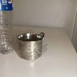 Taza De Plata Antigua$50