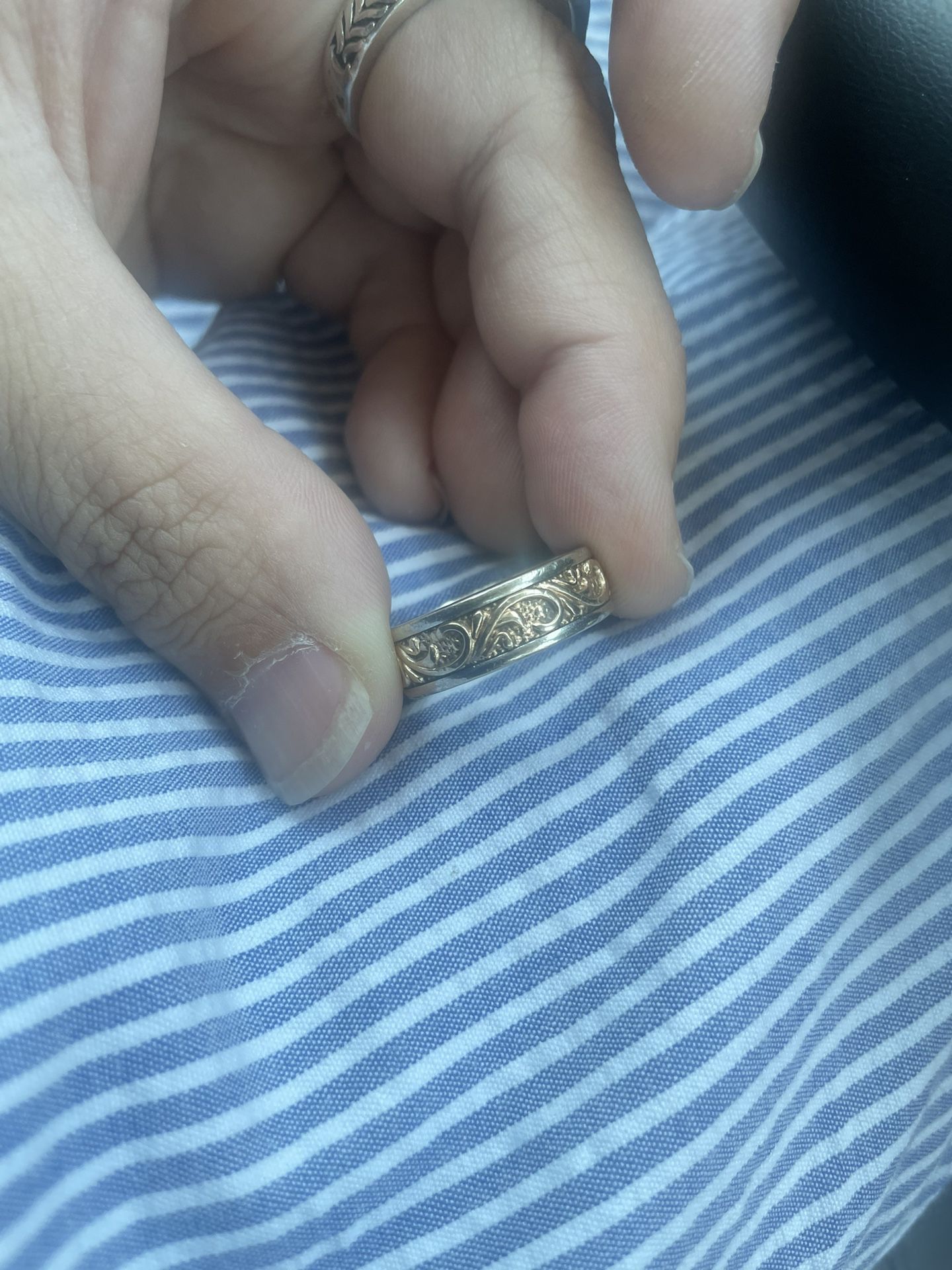 14K Gold Men’s Wedding Band Ring