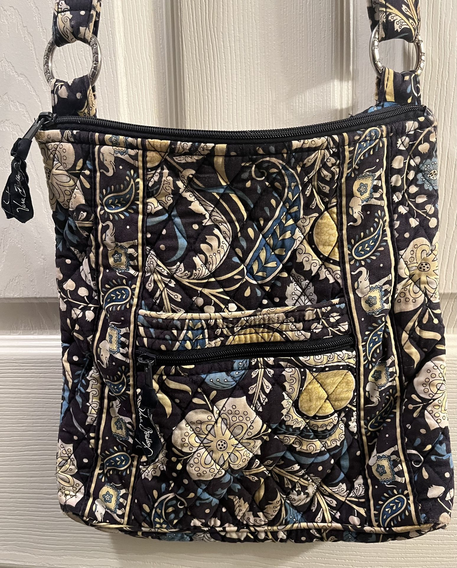 Vera Bradley Ellie Blue Hipster Crossbody Bag