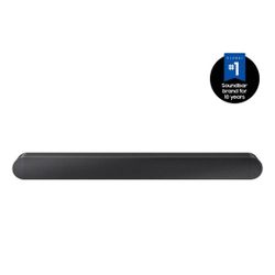 Samsung 3.0Ch Soundbar with Built-in Woofer - Gray (HW-S50B): Bluetooth & HDMI Connectivity $140