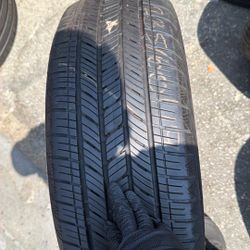 235/60/19 Bridgestone Alenza Sport A/s... One Tire Available With 80 Percent Of Life