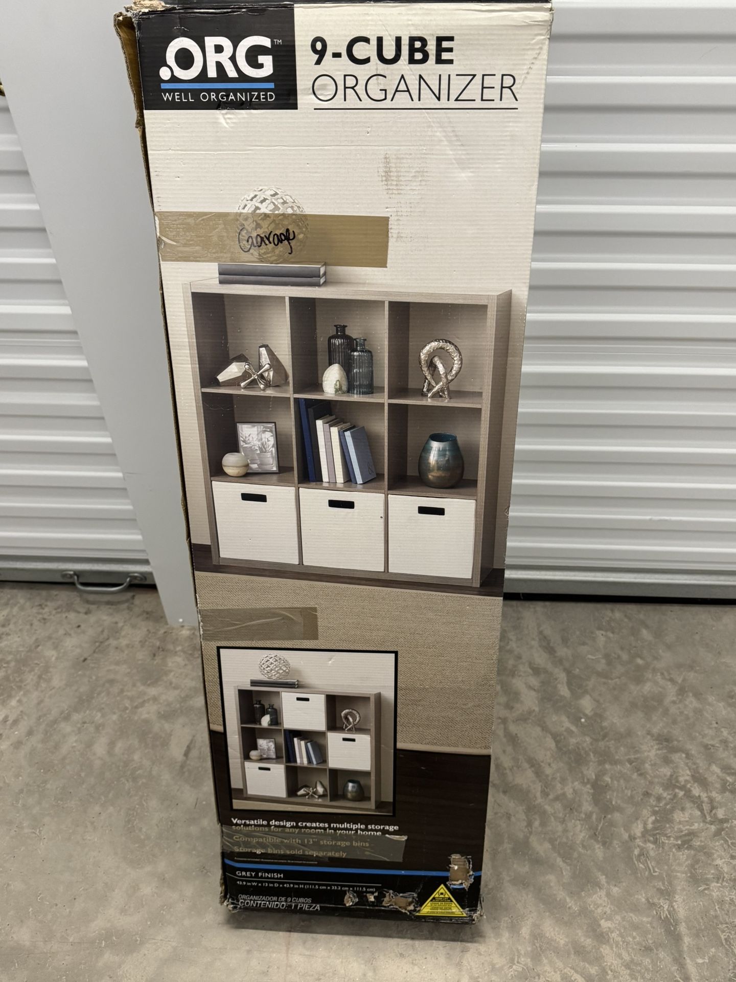 9 Cube Organizer new in the box.
