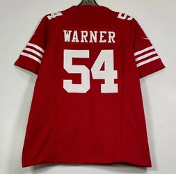 Fred Warner 54 Niners jersey Fully stitched