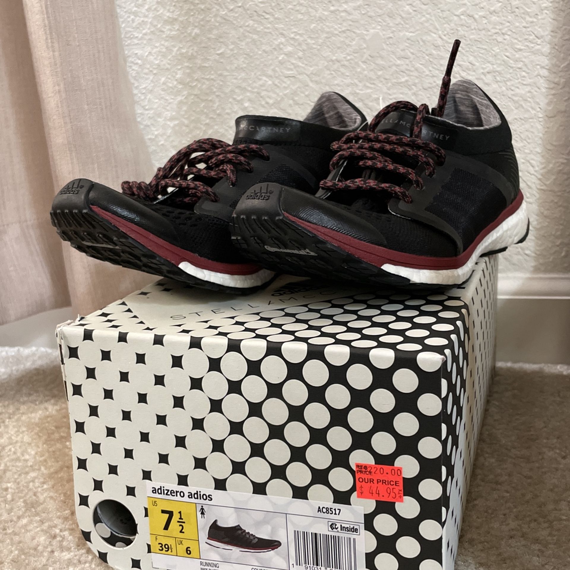 Adidas Adizero Adios Boost Stella McCartney NEW