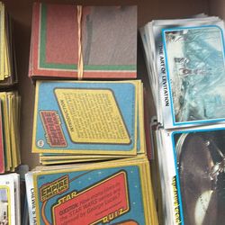 Old Vintage Star Wars Cards 
