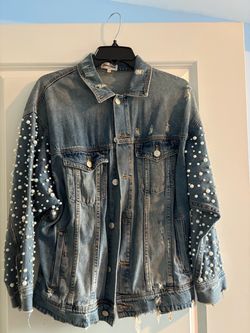 Distressed Jean Jacket