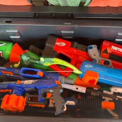 Nerf Large Guns Collection Lot - 10+ Blasters & Fortnite Edition Mega Etc 