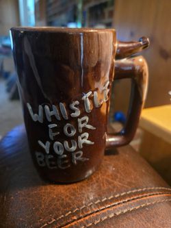 1960s ceramic whistle for your beer stein
