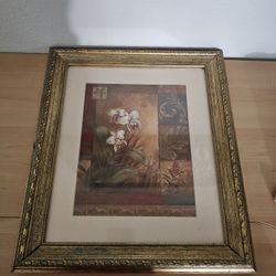 Beautiful picture with flower and designs