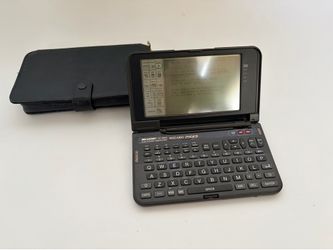 Rare - Original Touchscreen!! Sharp Wizard 256KB OZ-9600 Electronic Organizer.