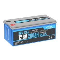 #37 12V 200Ah Plus LiFePO4 Battery
