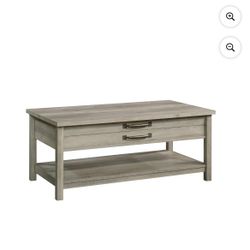 Better Homes & Gardens Modern Farmhouse Rectangle Lift-Top Coffee Table, Rustic Gray Finish