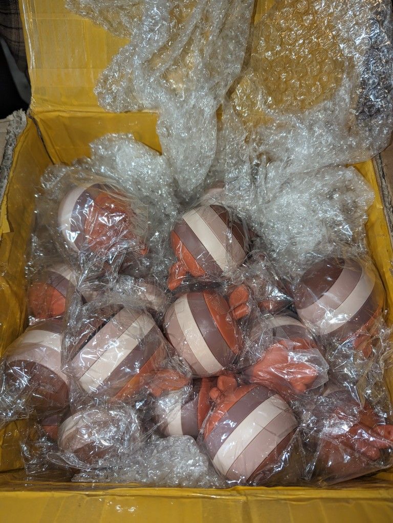 (50) Toddler Toy Silicone Apple Stackers