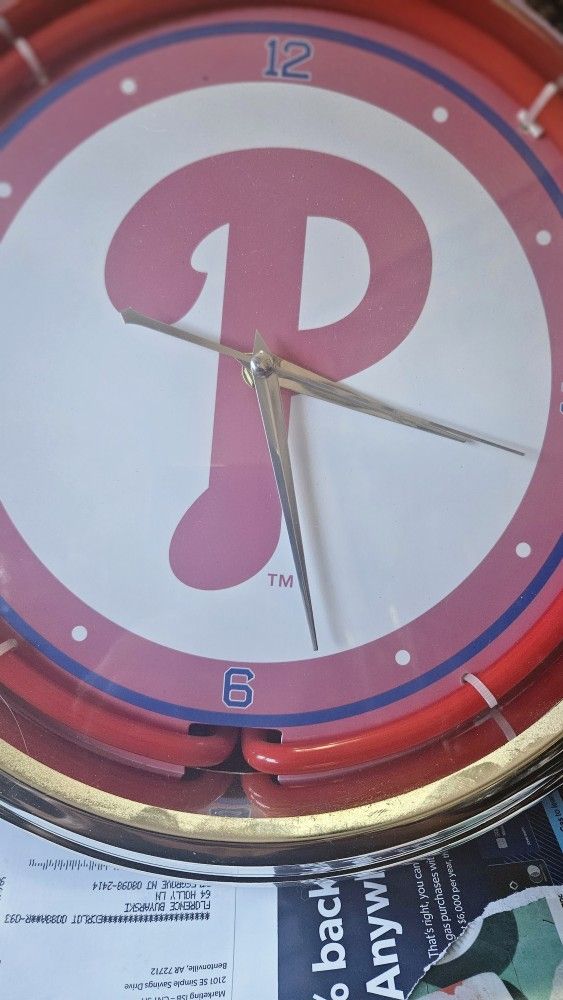 Vintage Philadelphia. P clock.