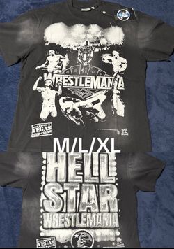 Hellstar wreslemania shirt tap in‼️