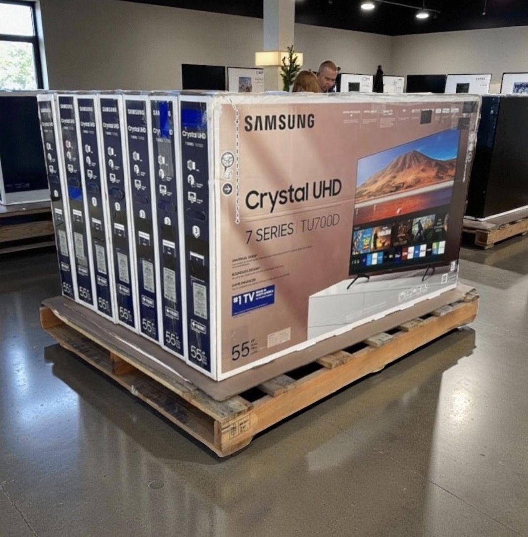 55 “ Samsung Smart 4K LED HDR CRYSLA TV