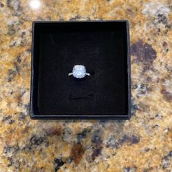 4 Carat  Diamond Lab Ring Comes With Tester 