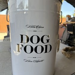 Dog Food Storage Canister