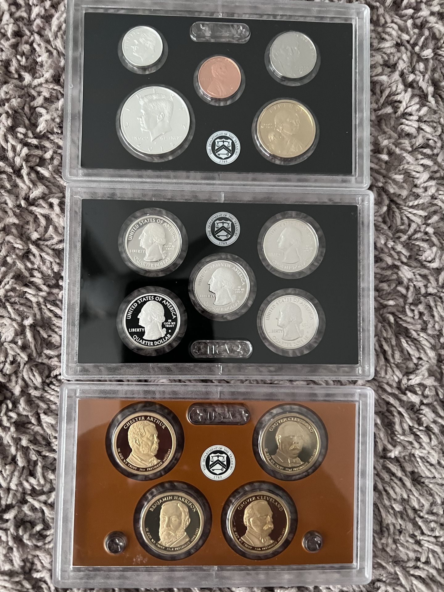 United States 90% silver proof set