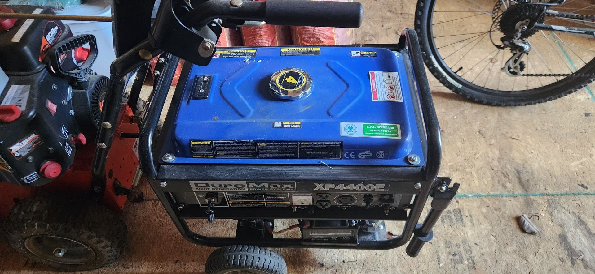 Generator, Snow blower, Air compressor $800 For All OBI