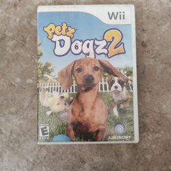 Nintendo Wii Game Pet Dogz2