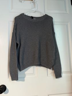 S woven sweater