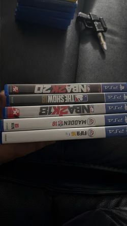 PS4 Sports Games Bundle – Lot of 5