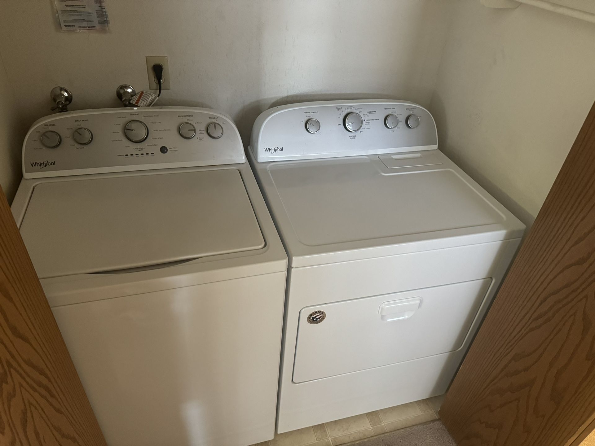 Washer/ dryer set