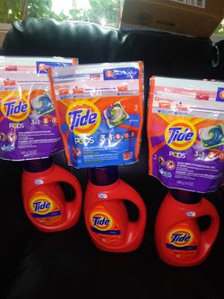 TIDE DETERGENT BUNDLE