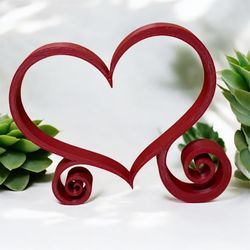 Decorative Red Heart