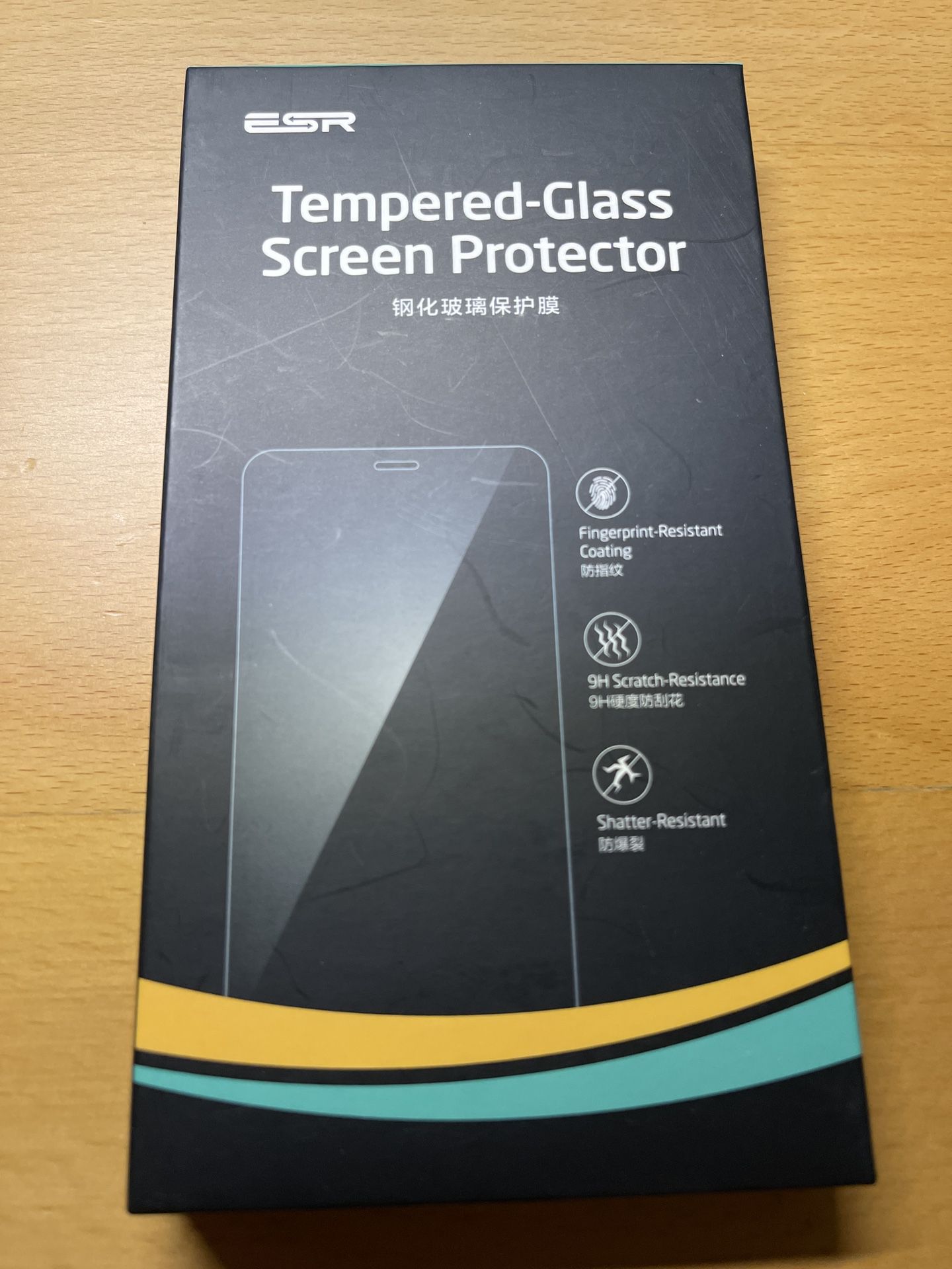 iPhone X/XS ESR Tempered-Glass Back Screen Protector