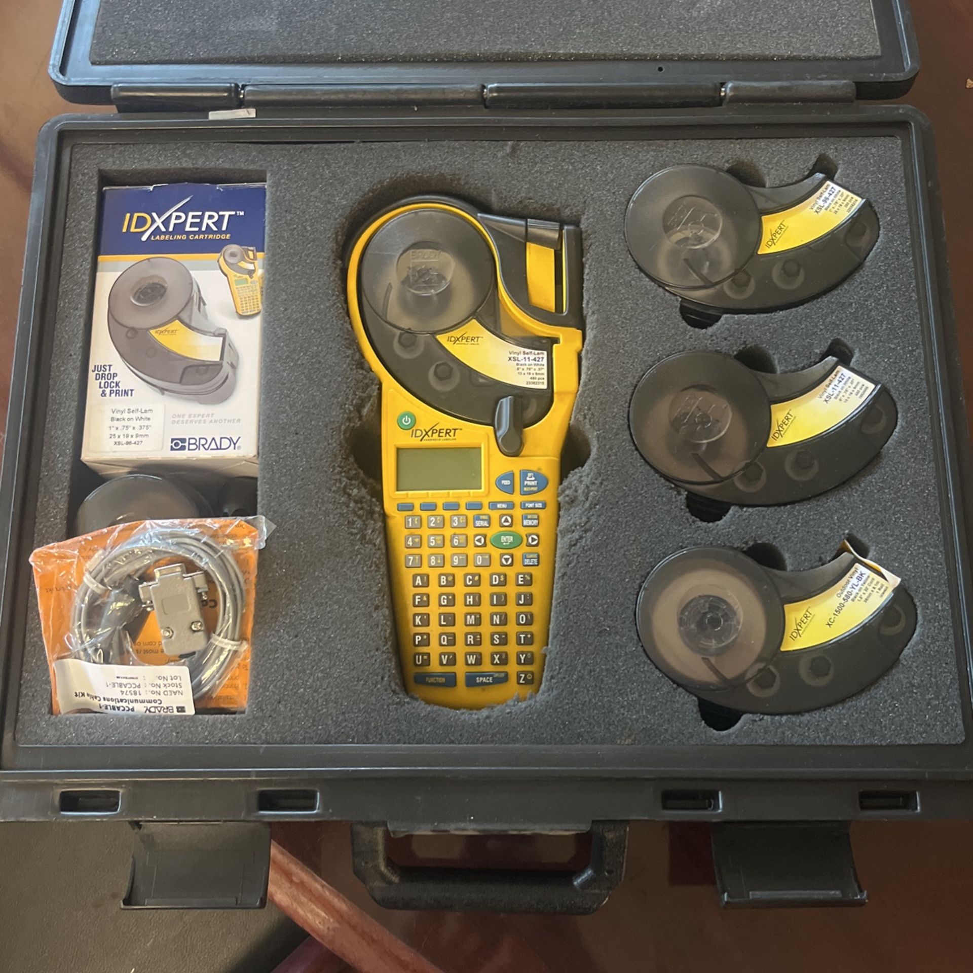 Brady IDXPERT Handheld Labeler Label Maker Labeler